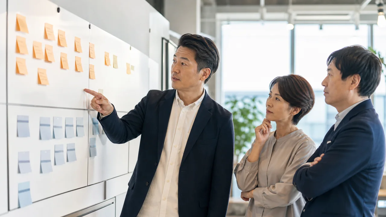 30日検証で営業結果をスコアへ戻すを実務で進める様子