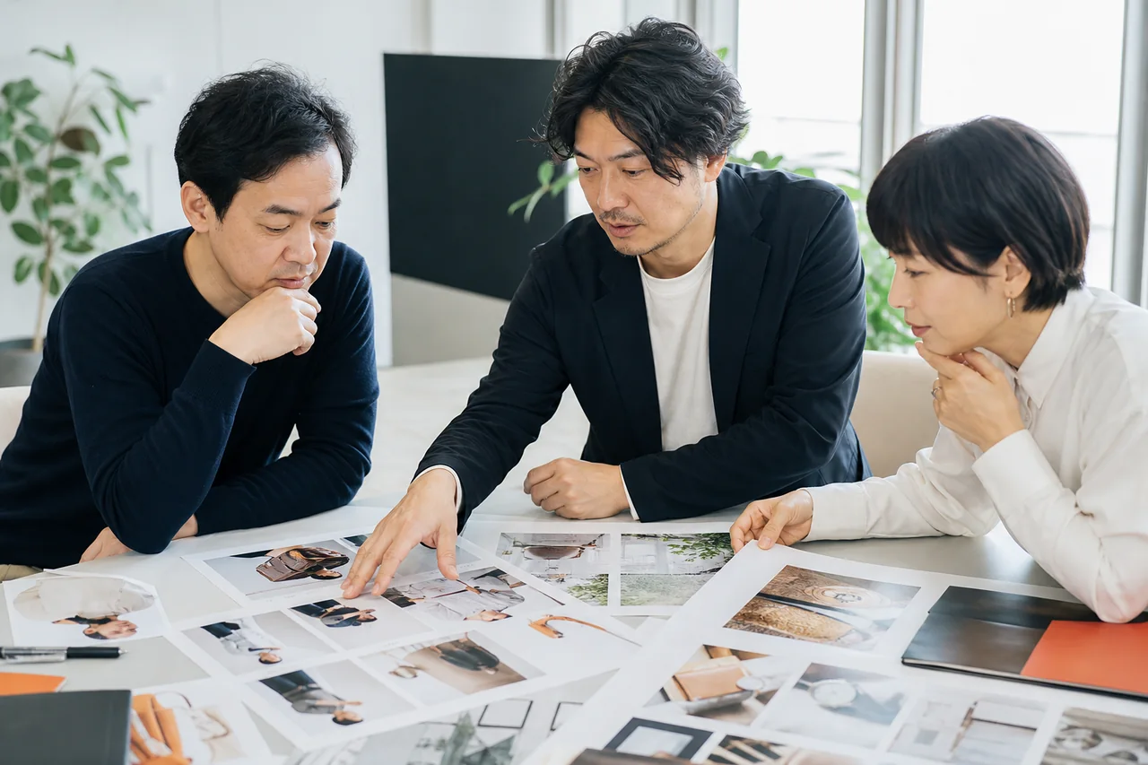企画・演者・商品情報を一枚の制作票にまとめるを実務で進める様子