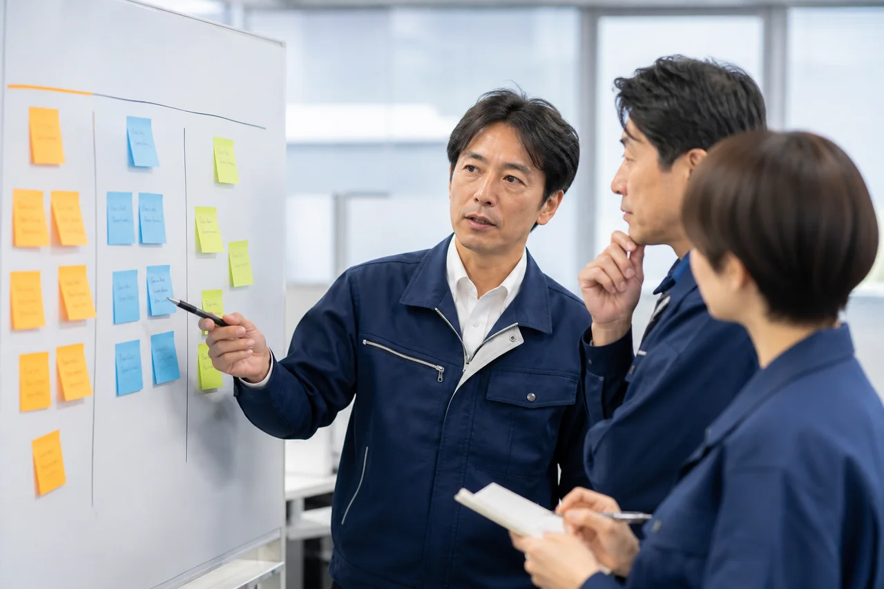AI要約を事実・仮説・確認行動に分けるを実務で進める様子