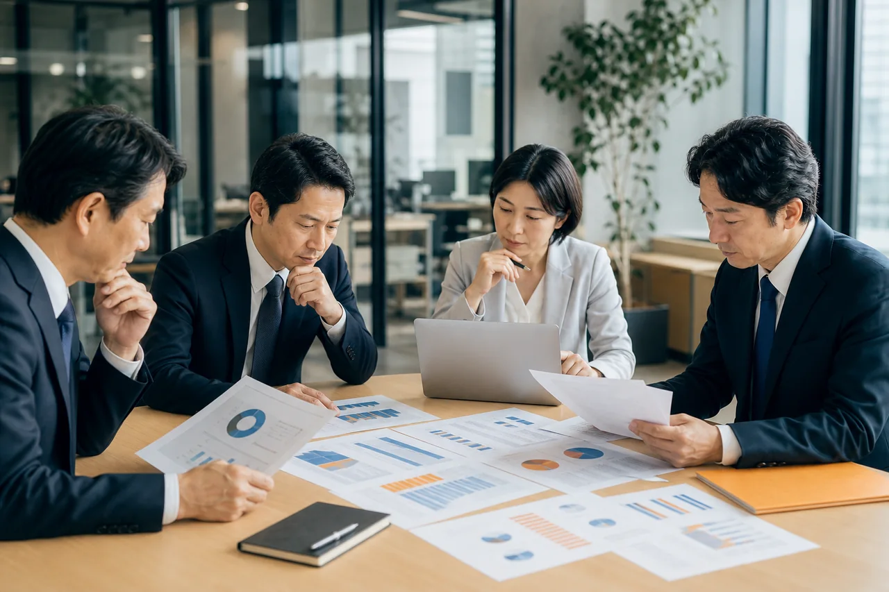同じ評価表で提案を比較するを実務で進める様子