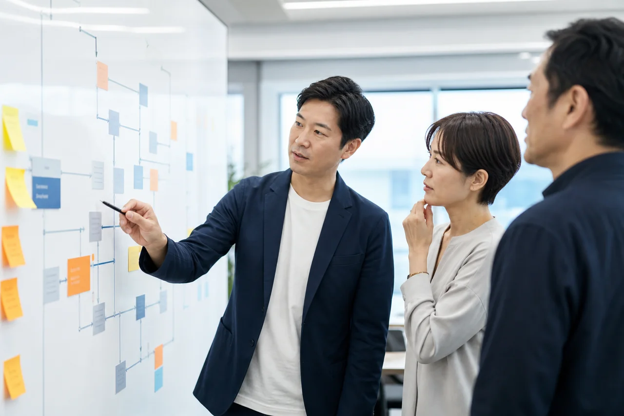 止まると困る業務と影響範囲を分類するを実務で進める様子