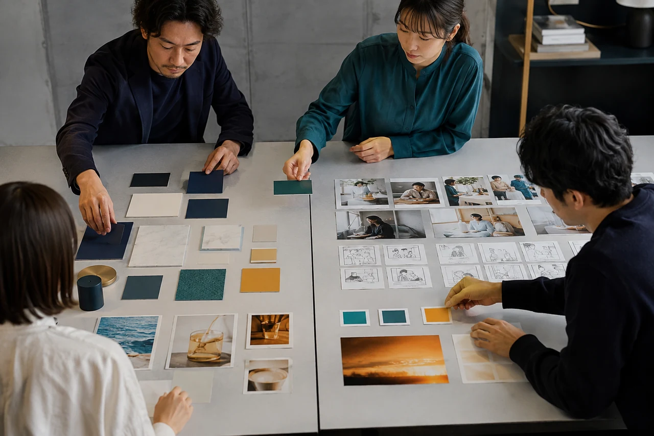 固定するブランド要素と企画ごとに変える要素を分ける制作チーム