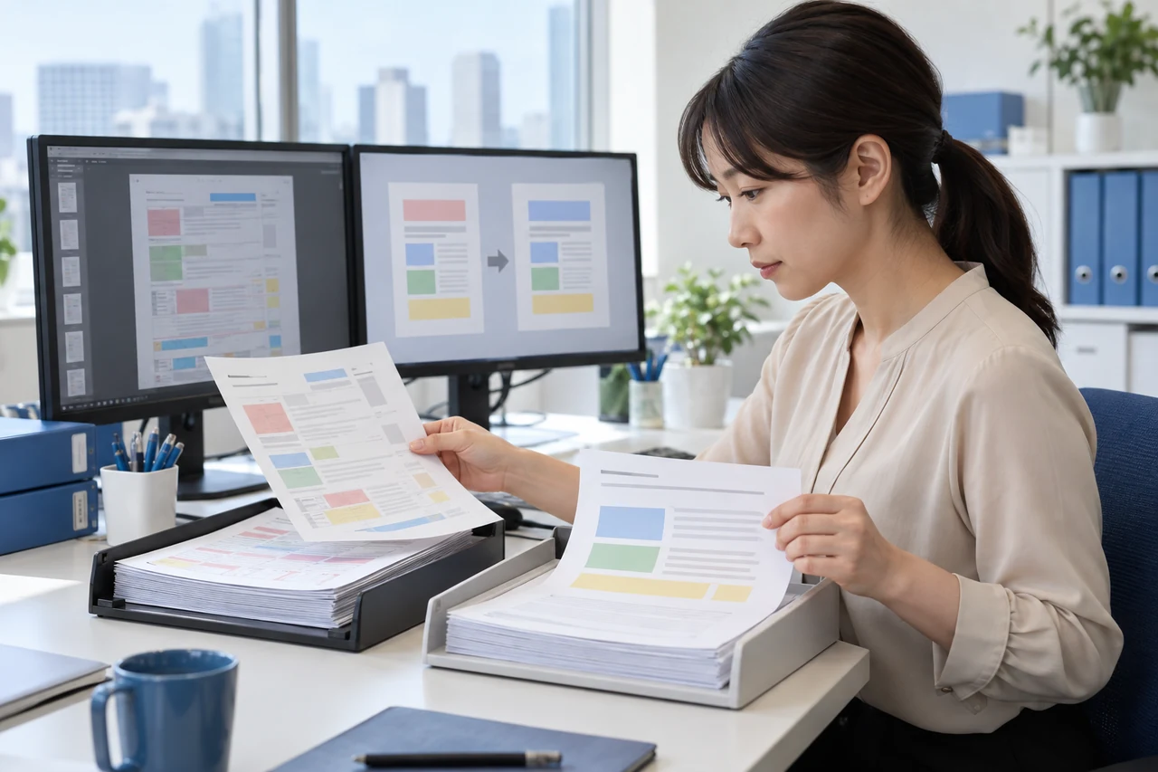 個人情報の検出候補を確認し一貫した仮名へ置換する担当者