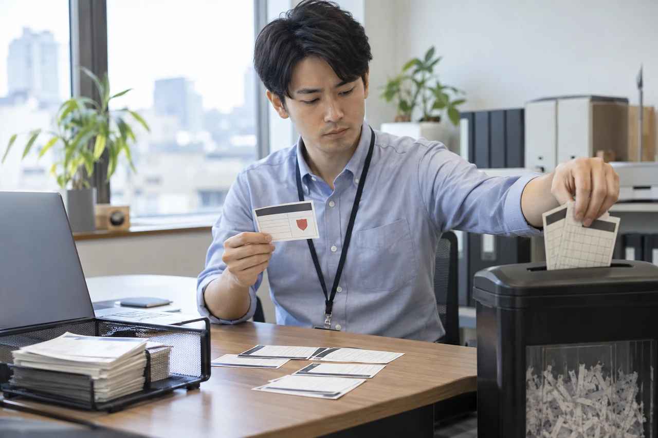 小さな台帳でAIログの点検と期限削除を試す担当者