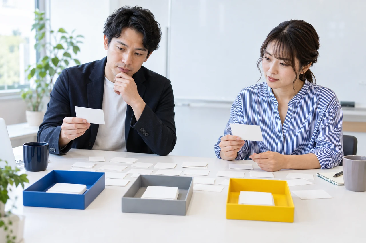 20件の想定質問で会話型AI接客を試験する小規模チーム