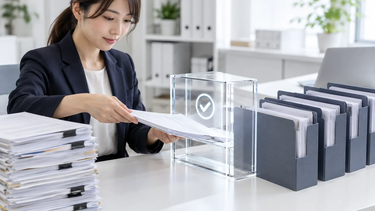 同じ入力元から証拠付きの定型レポートを作るAI定期業務