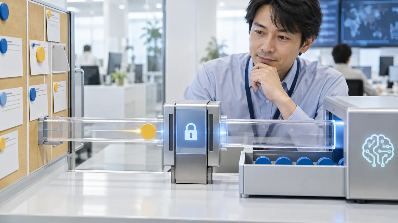 外部アプリの一つの更新イベントがAIの作業キューへ安全に届く仕組み