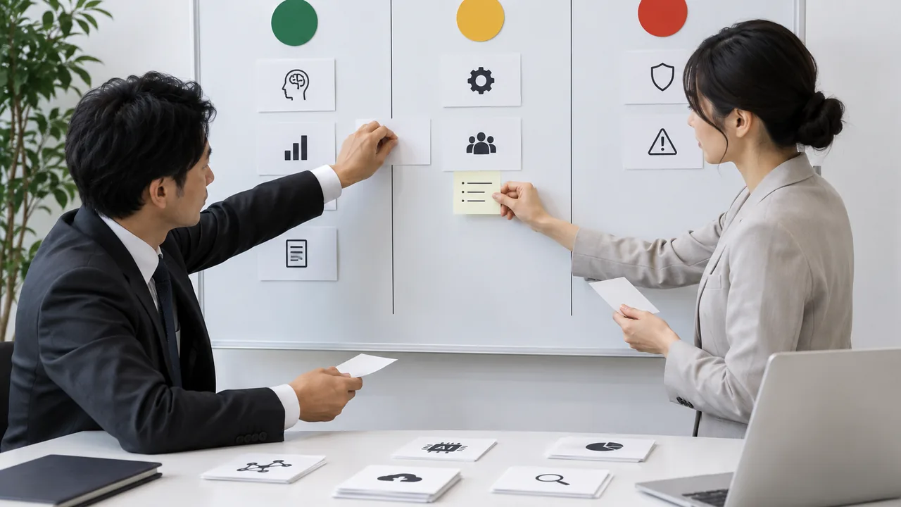 AI用途を許可・条件付き・禁止の三つへ分類して条件を決める担当者