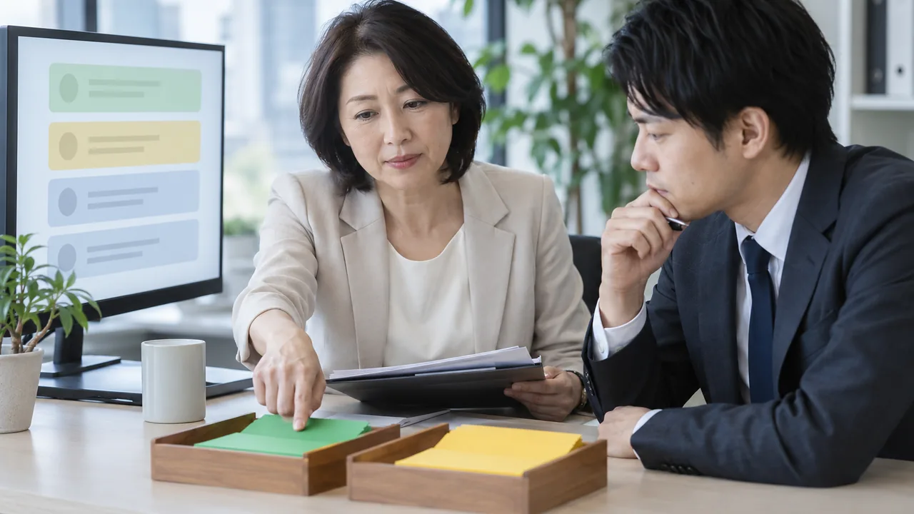 AIの提案と顧客向け実行を分けて人が承認する営業責任者