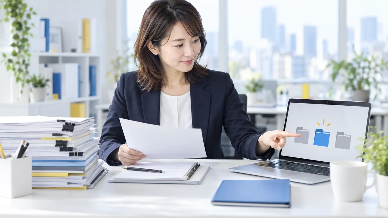 委任する成果物と正本データを一つに絞る日本の業務責任者