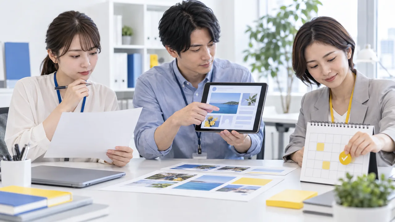SNS予約前に事実・ブランド・日程を確認する日本の運用チーム