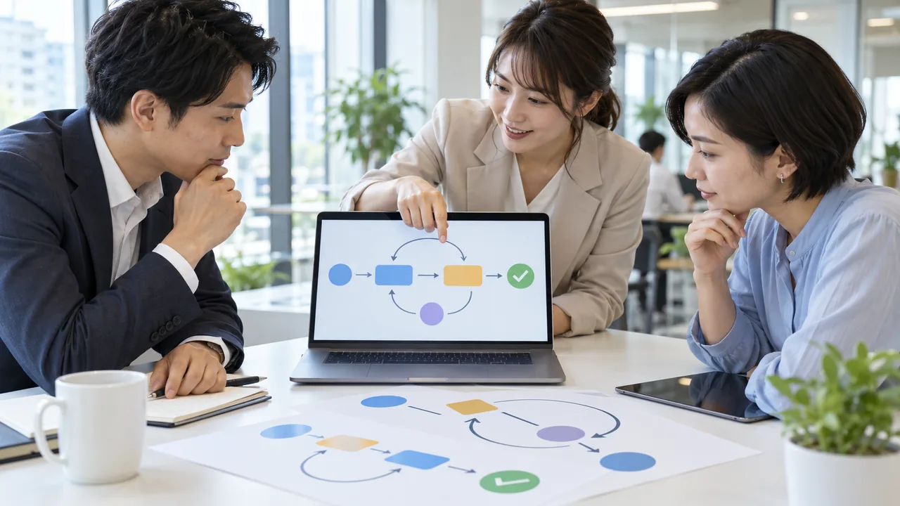 14日間の申請アプリ試験で完了率と差し戻しを確認する日本の利用者